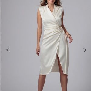 Jay godfrey satin midi dress